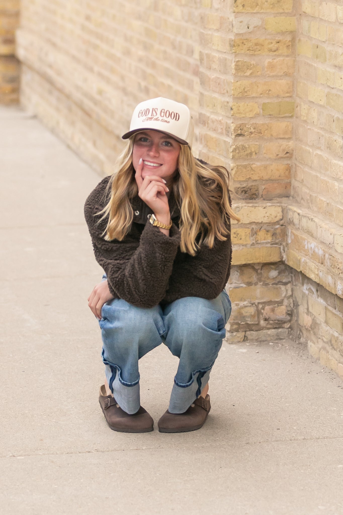God Is Good All the Time Trucker Hat