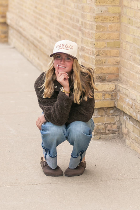 God Is Good All the Time Trucker Hat