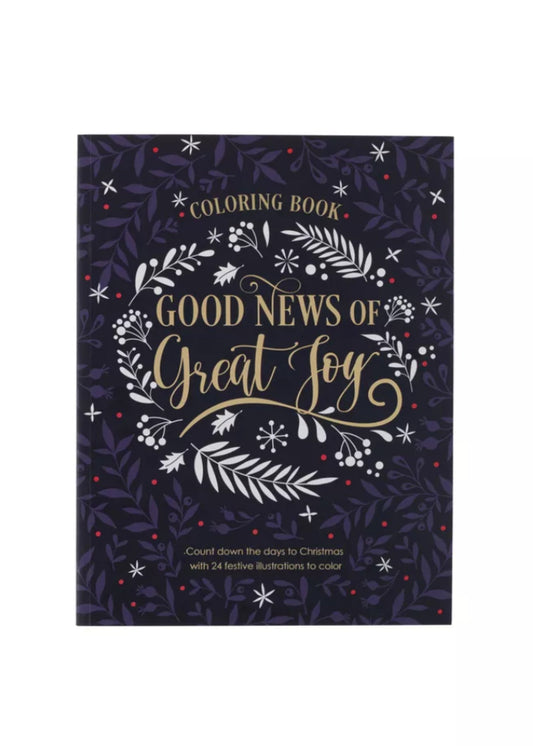 Good News of Great Joy Coloring Book - FINAL SALE