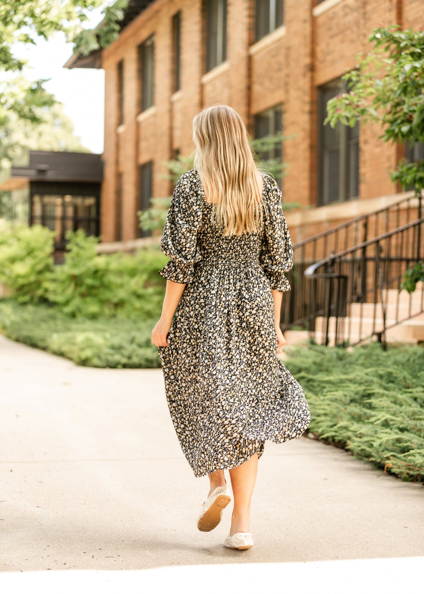 Harlow 3/4 Sleeve Dress - FINAL SALE