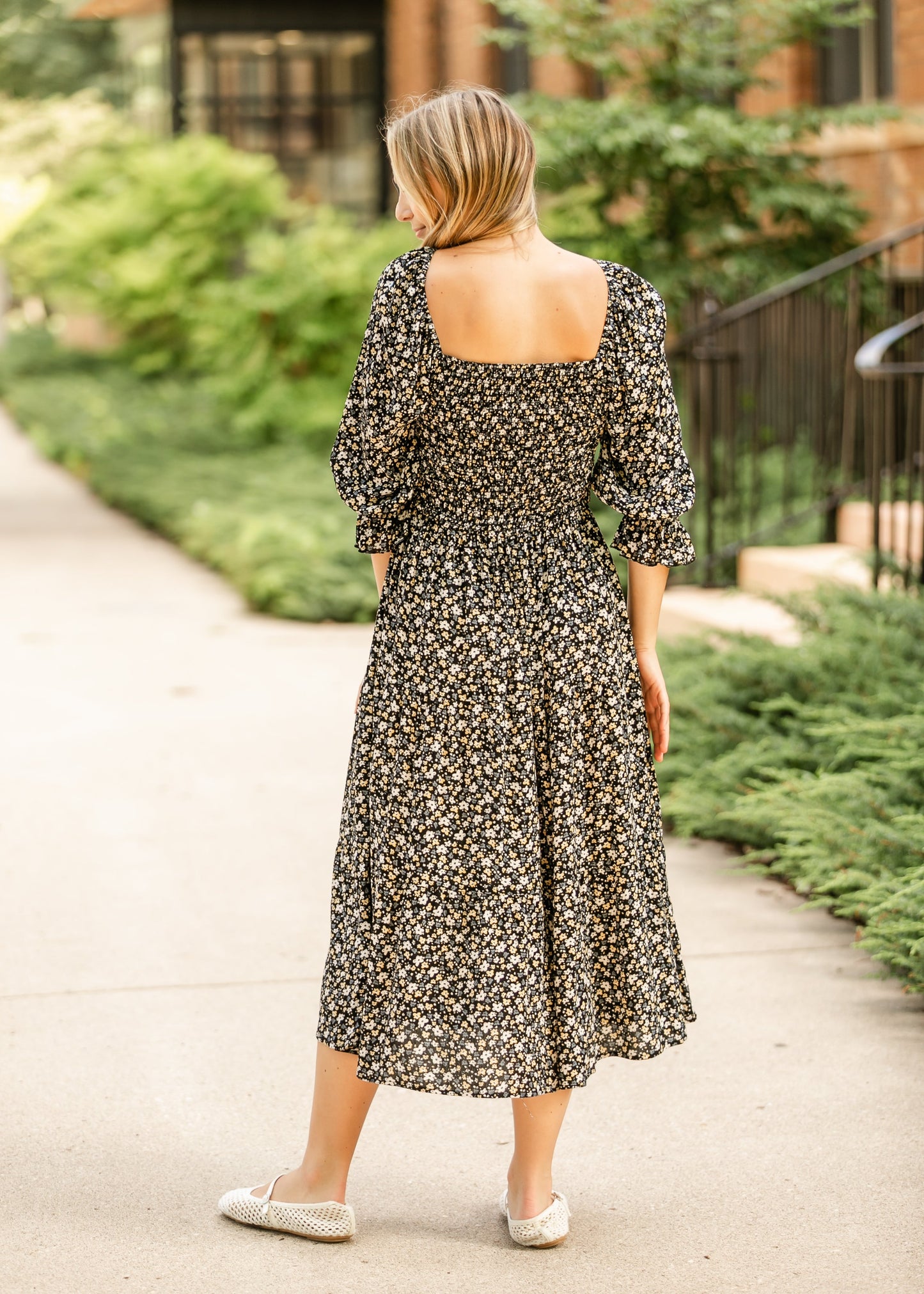 Harlow 3/4 Sleeve Dress - FINAL SALE