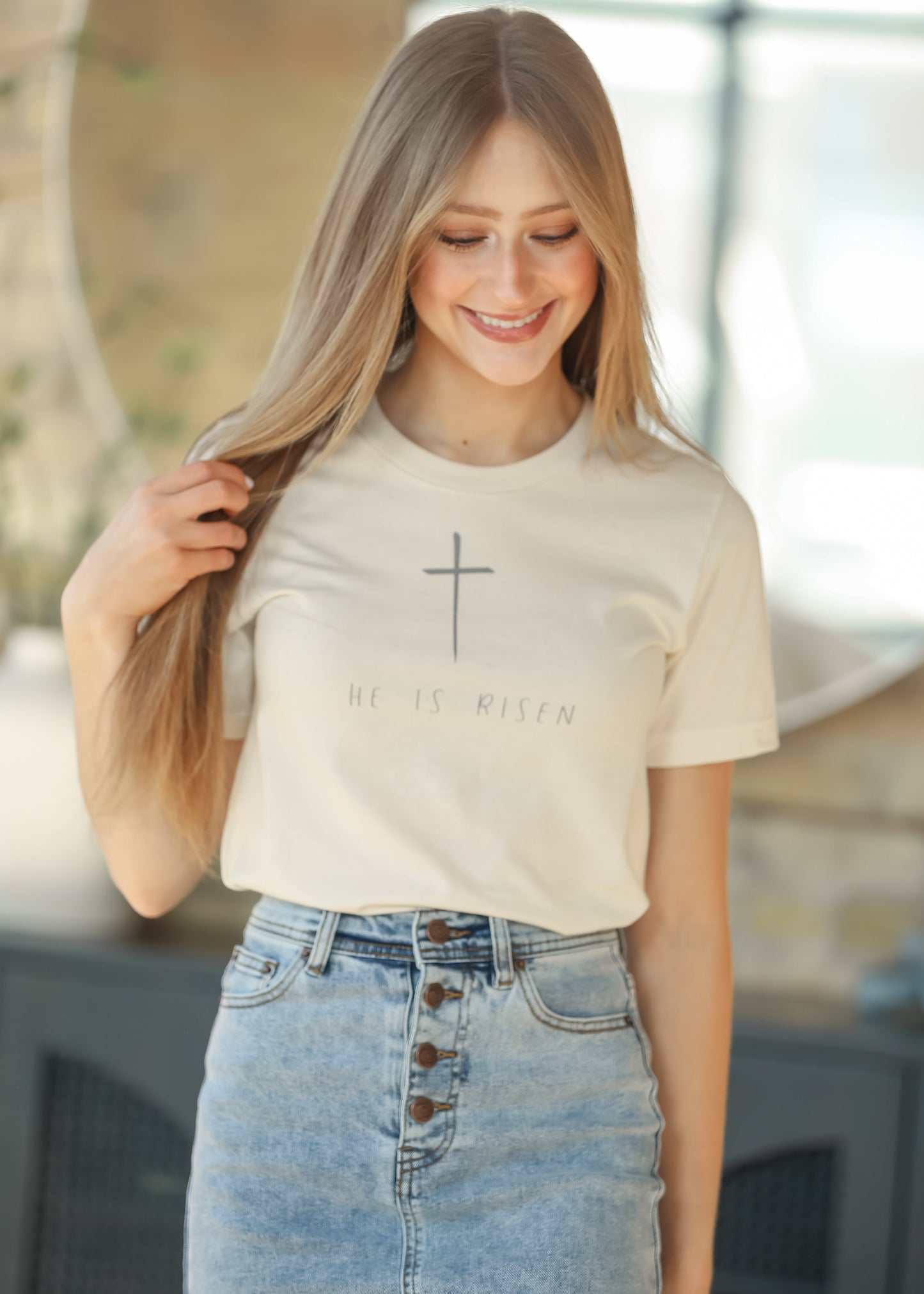 He Is Risen Graphic T-Shirt