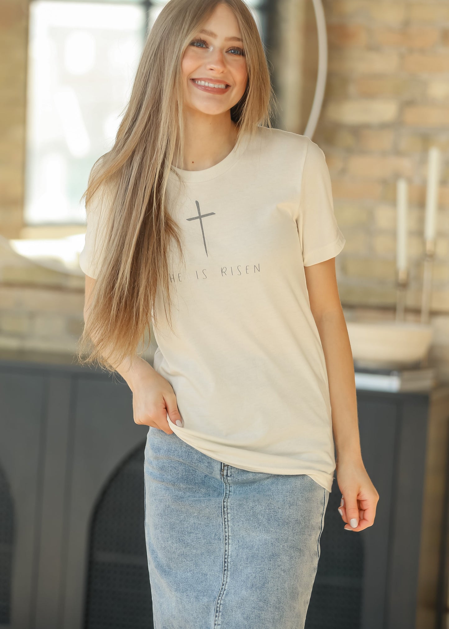 He Is Risen Graphic T-Shirt