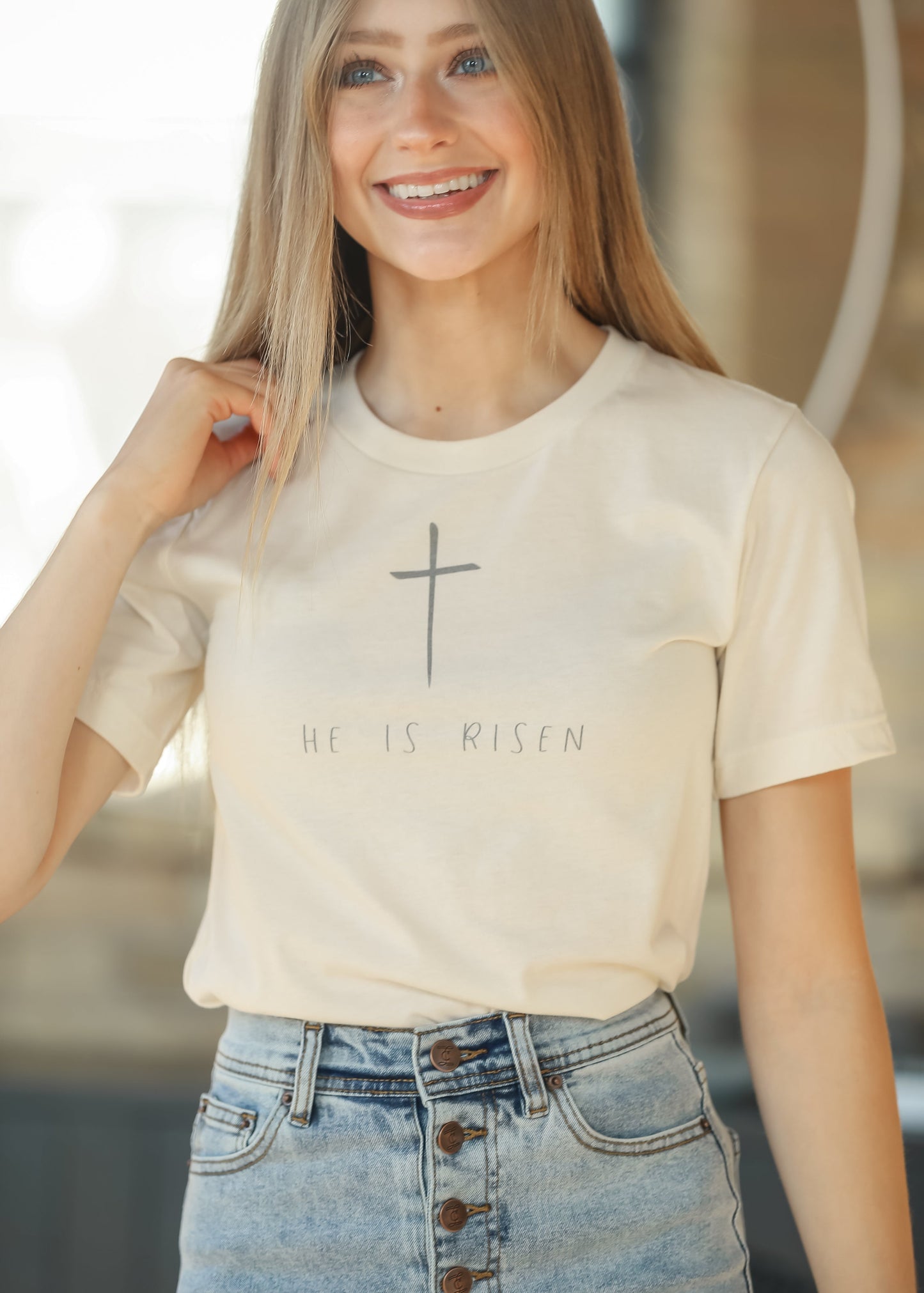 He Is Risen Graphic T-Shirt