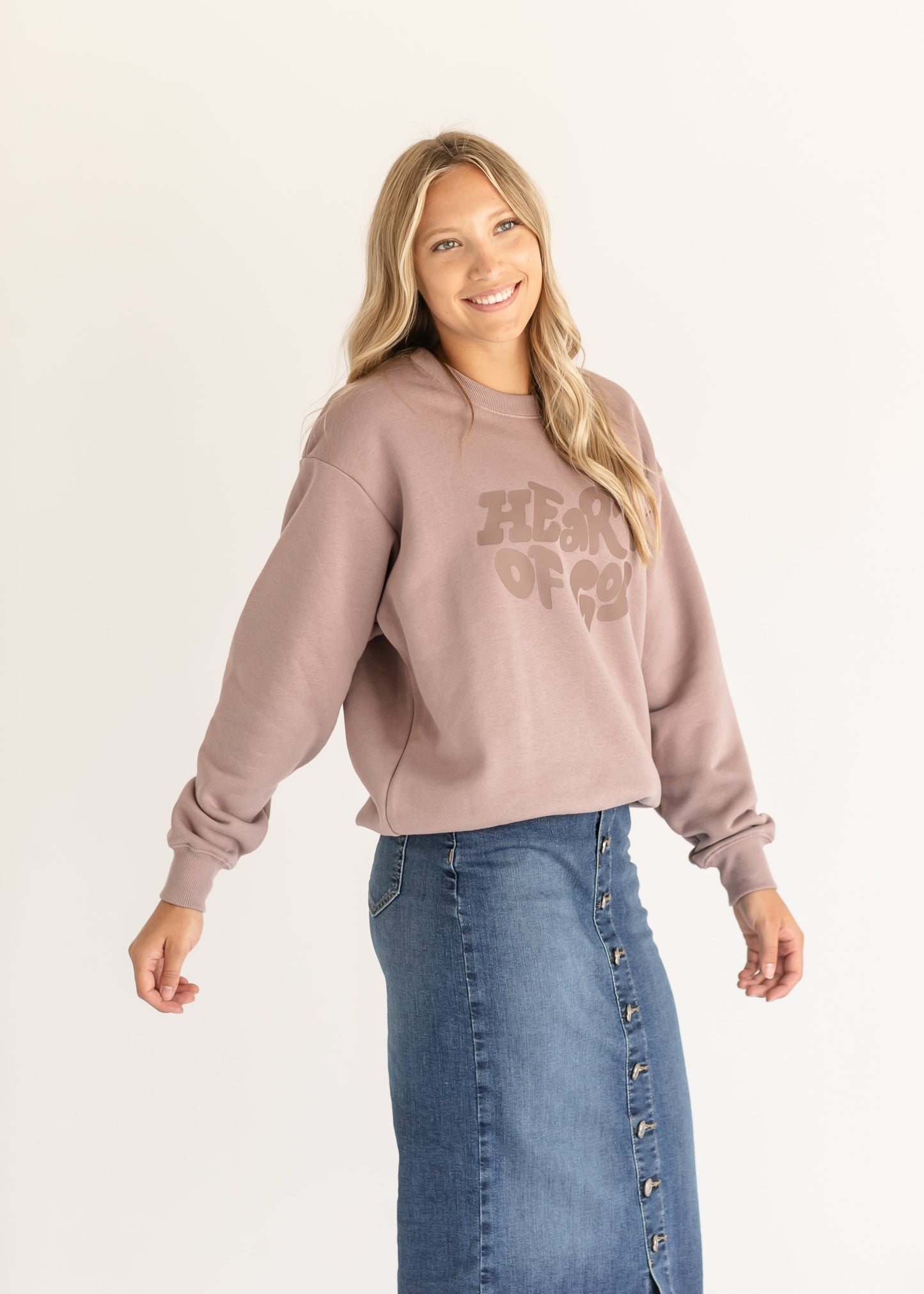 Heart of God Unisex Crewneck Sweatshirt - FINAL SALE
