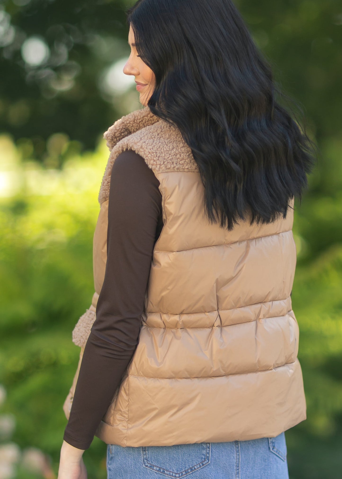 Heartloom® Alex Sherpa Puffer Vest - FINAL SALE