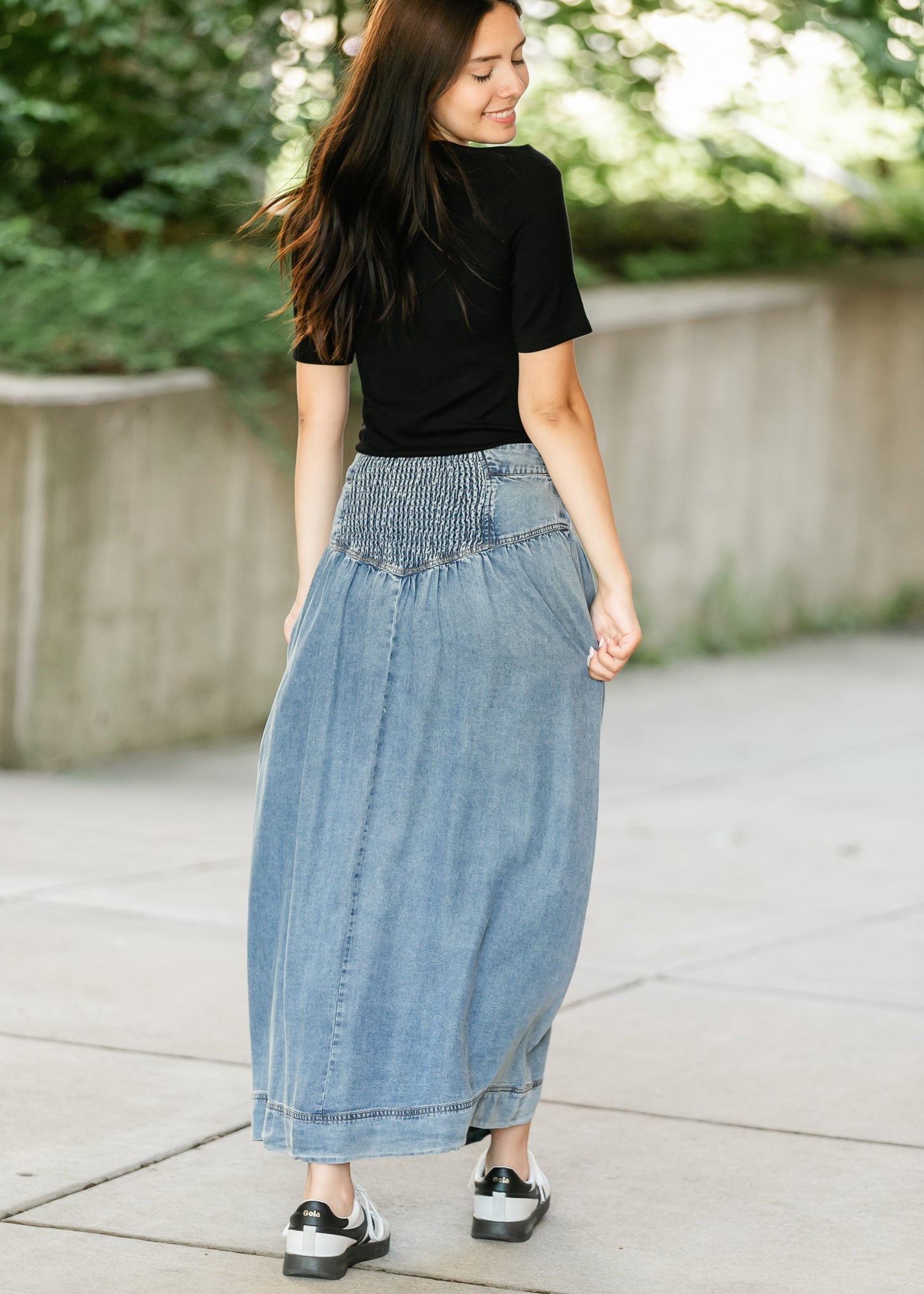 Heartloom® Amela Denim Maxi Skirt - FINAL SALE