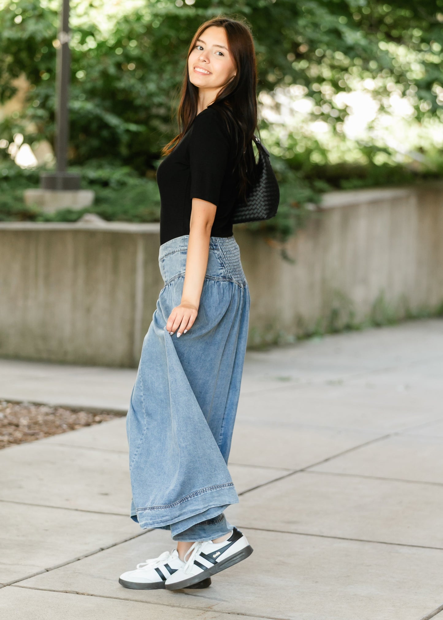 Heartloom® Amela Denim Maxi Skirt - FINAL SALE