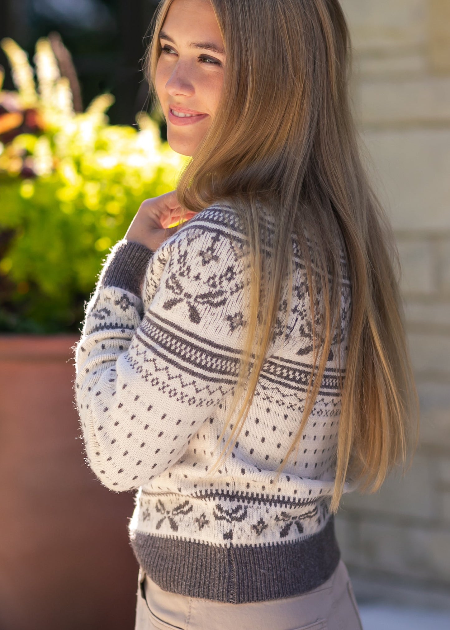 Heartloom® Morrie Fair-Isle Cardigan