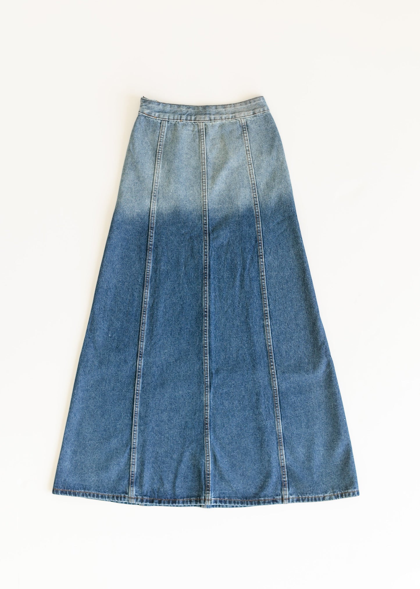 Holly Paneled Denim Maxi Skirt - FINAL SALE