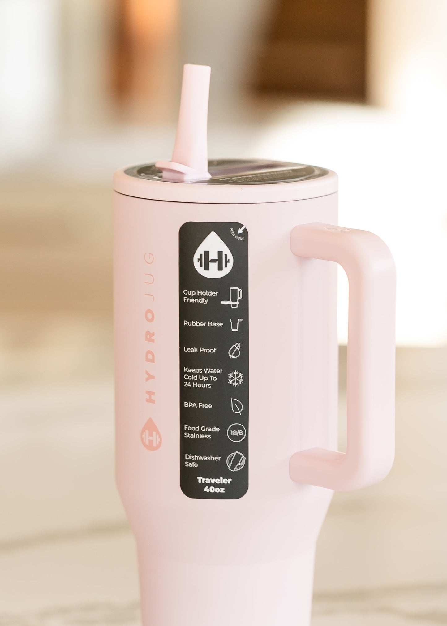 Hydrojug® Traveler 40oz Tumbler Engraved Inherit Logo
