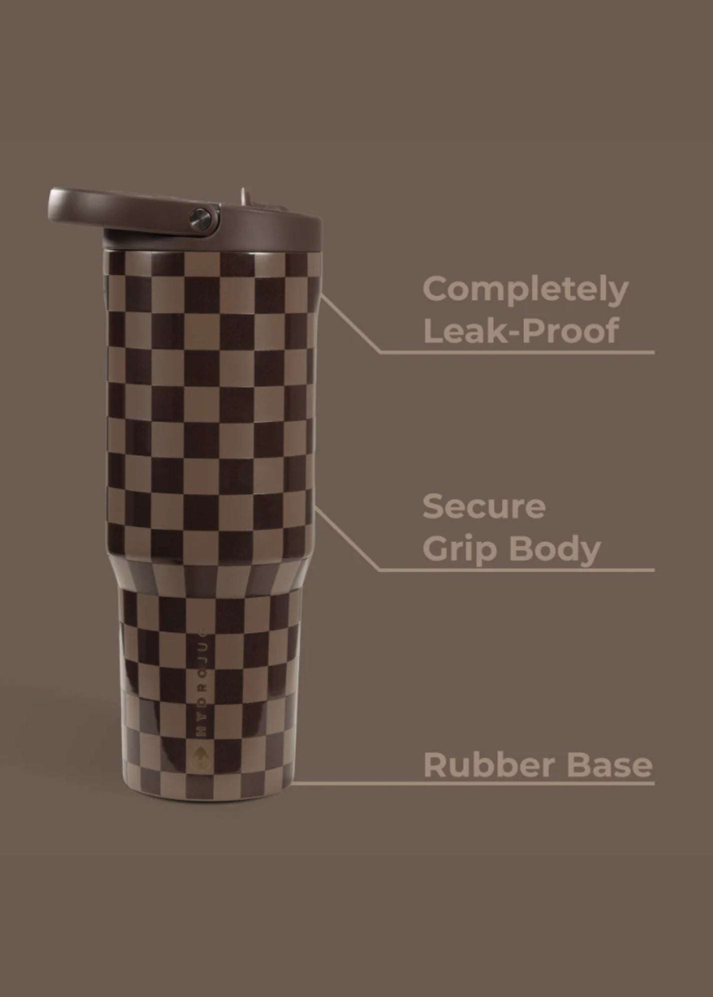 Hydrojug® Sport 32 oz Autumn Checkers