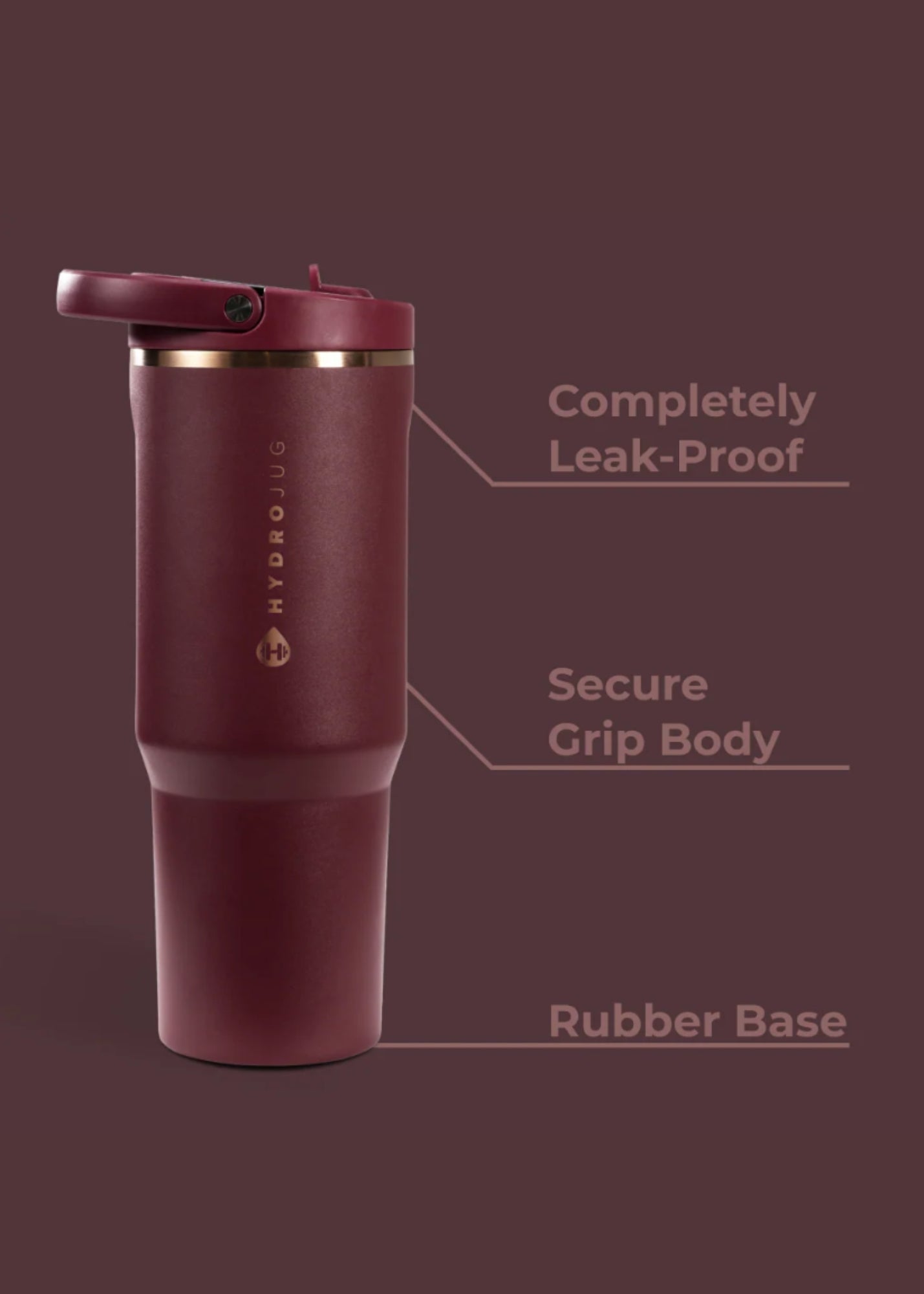 Hydrojug® Sport 32 oz Merlot