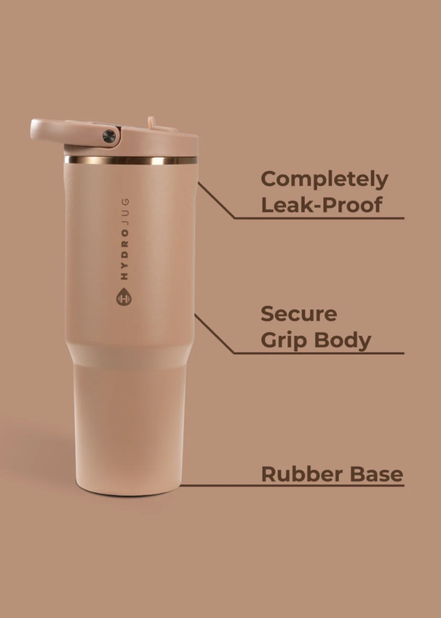 Hydrojug® Sport 40 oz Caramel