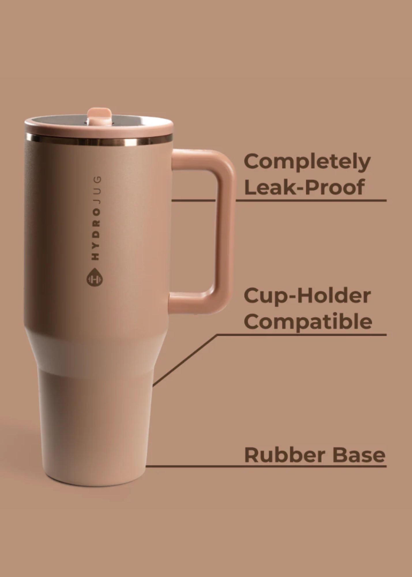 Hydrojug® Traveler 32 oz Caramel