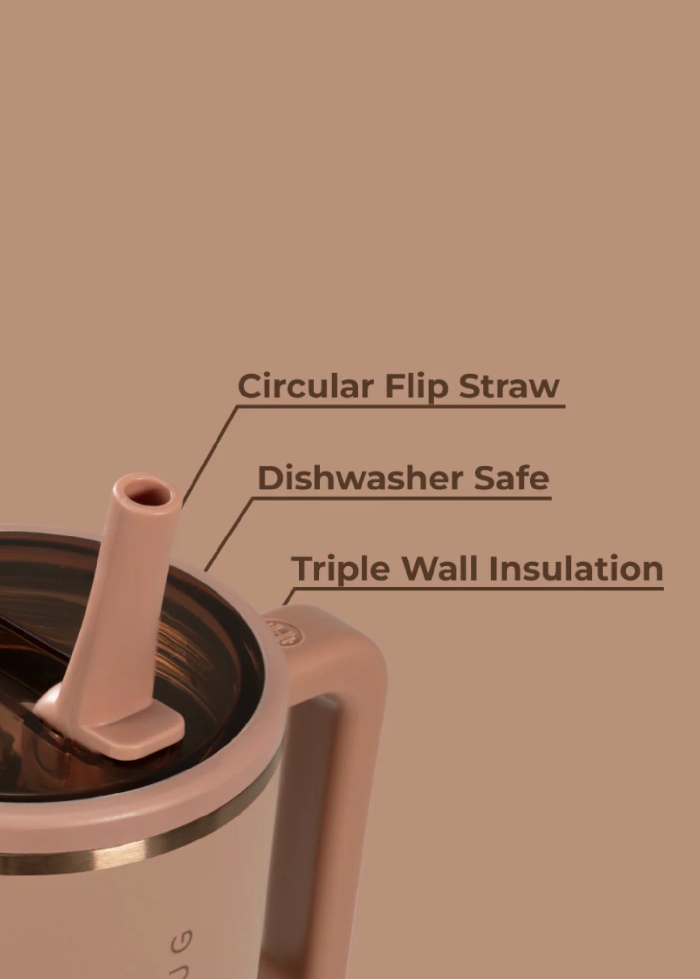 Hydrojug® Traveler 32 oz Caramel