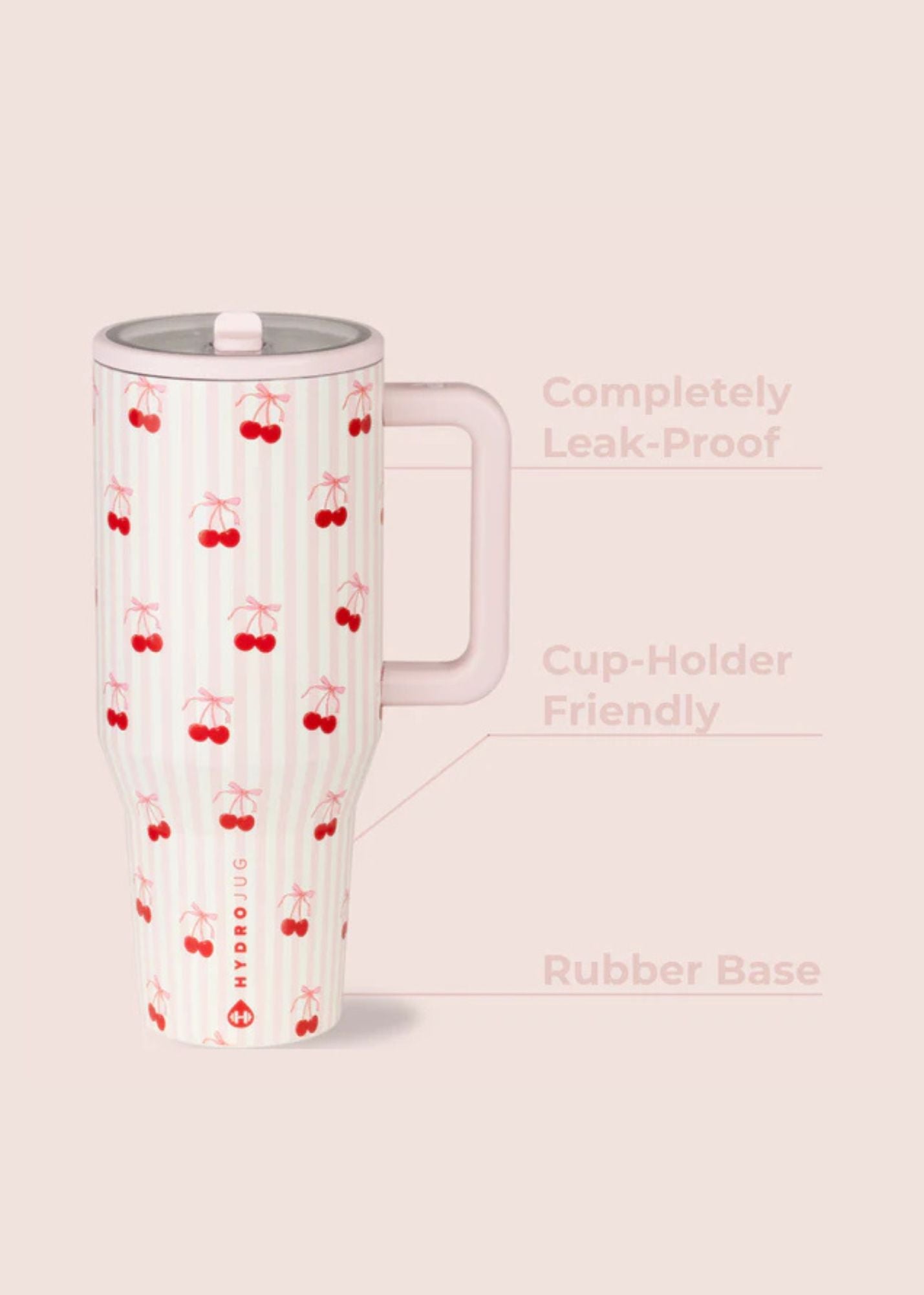 Hydrojug® Traveler 40oz Tumbler Sweet Cherry