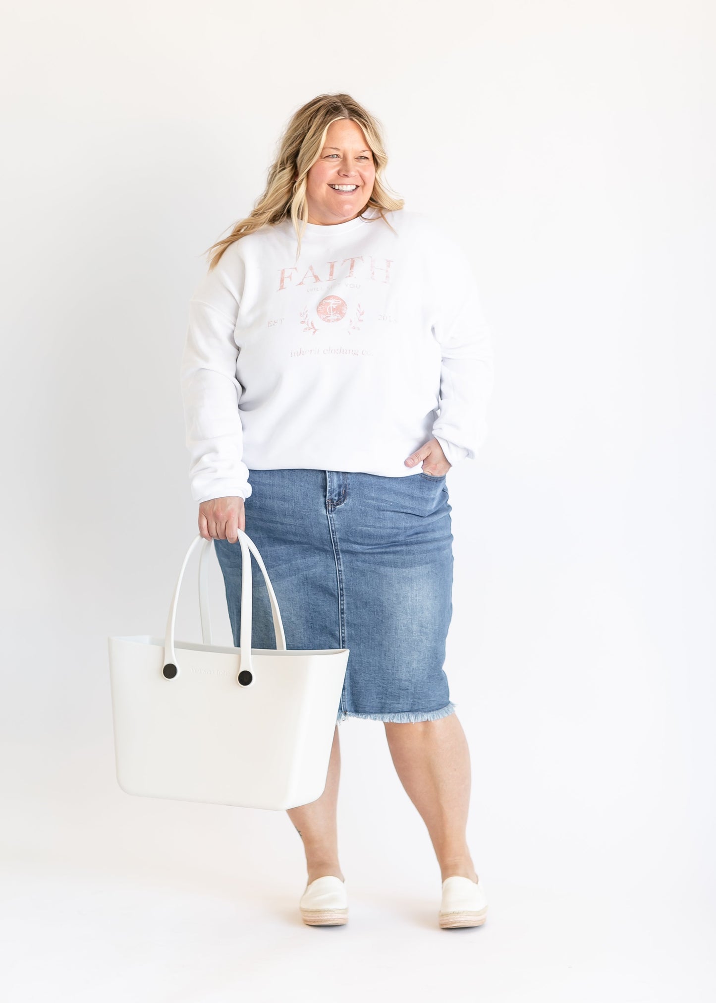 Inherit Faith Graphic Crewneck Sweatshirt - FINAL SALE