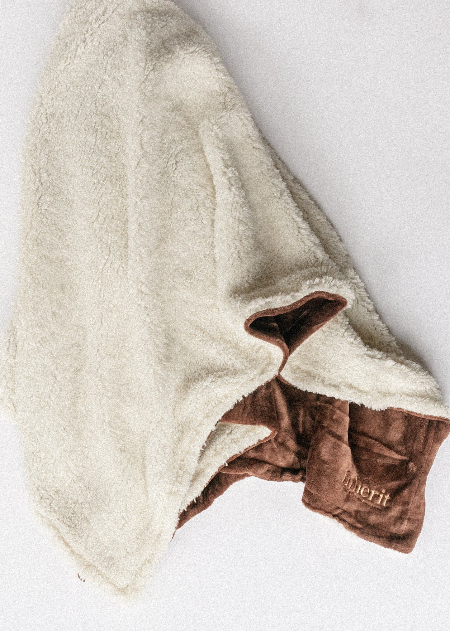 Inherit Softest-Ever Chocolate Sherpa Throw