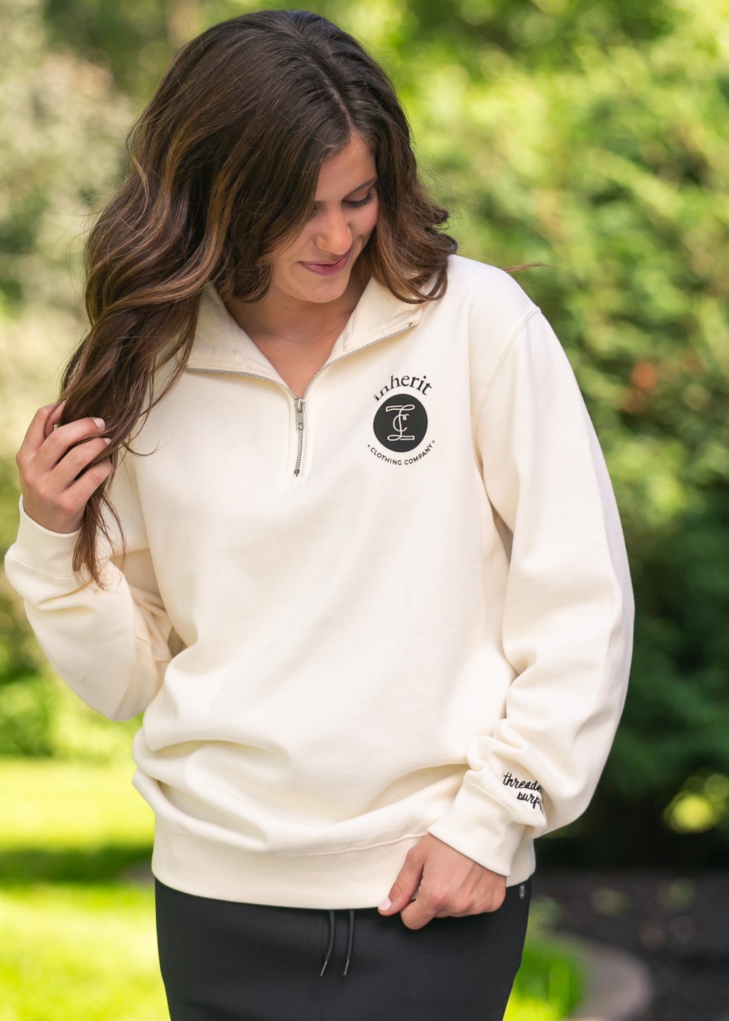 Inherit Threaded with Purpose Graphic 1/4 Zip
