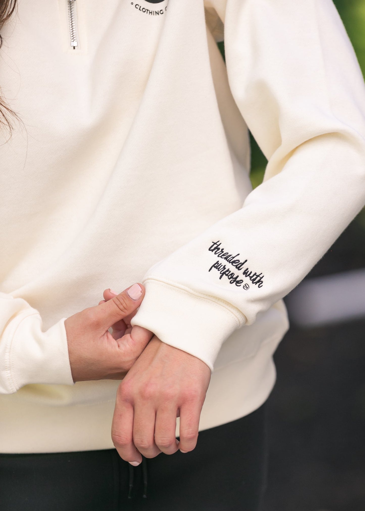 Inherit Threaded with Purpose Graphic 1/4 Zip