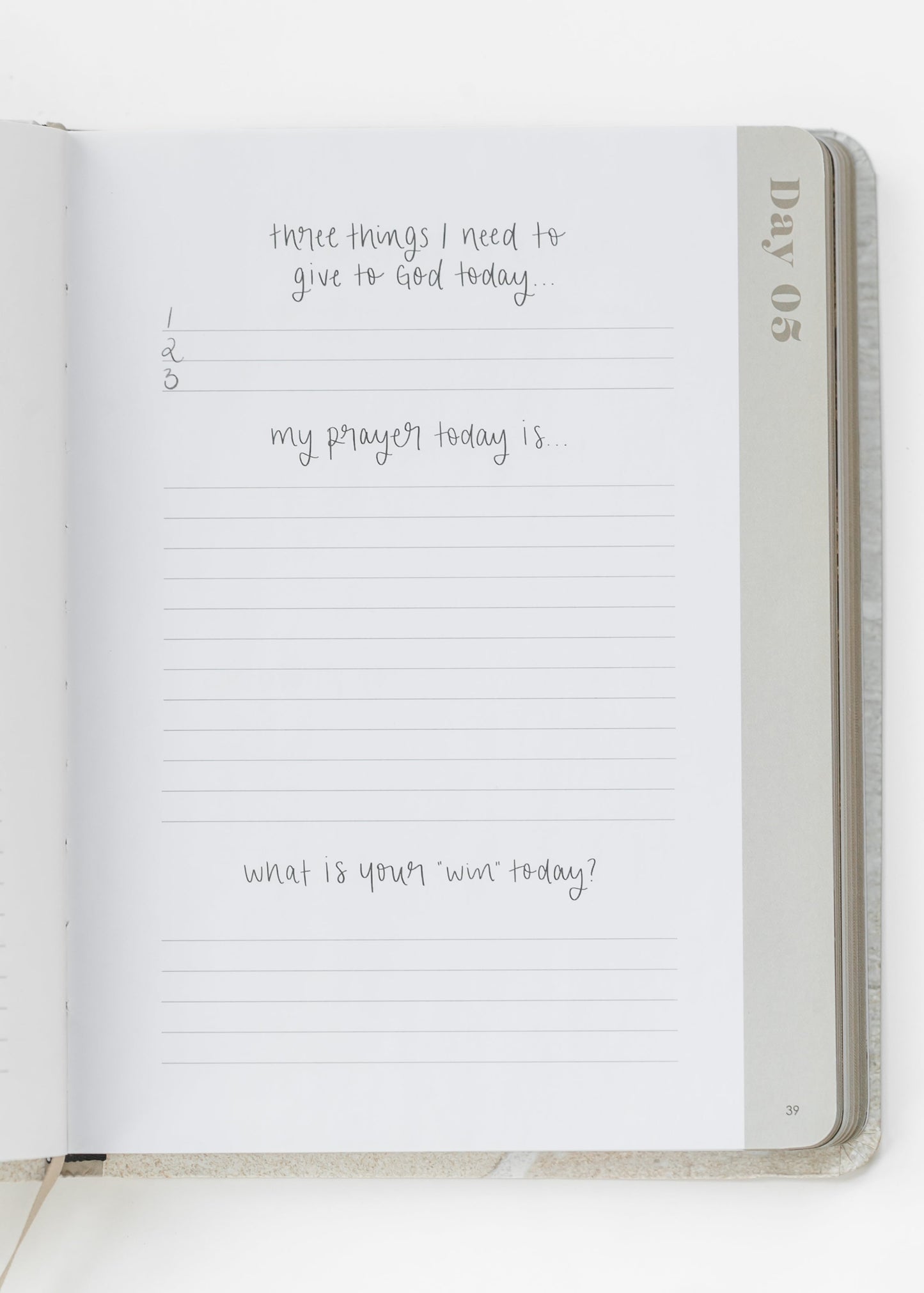 Inspirational Productivity Journal
