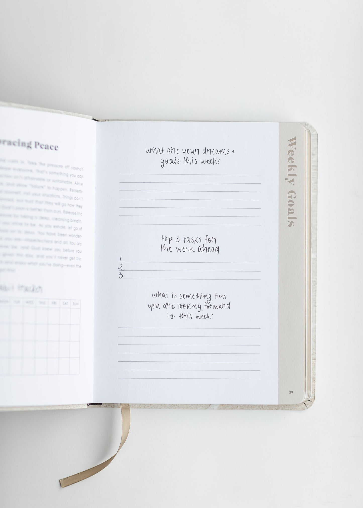 Inspirational Productivity Journal