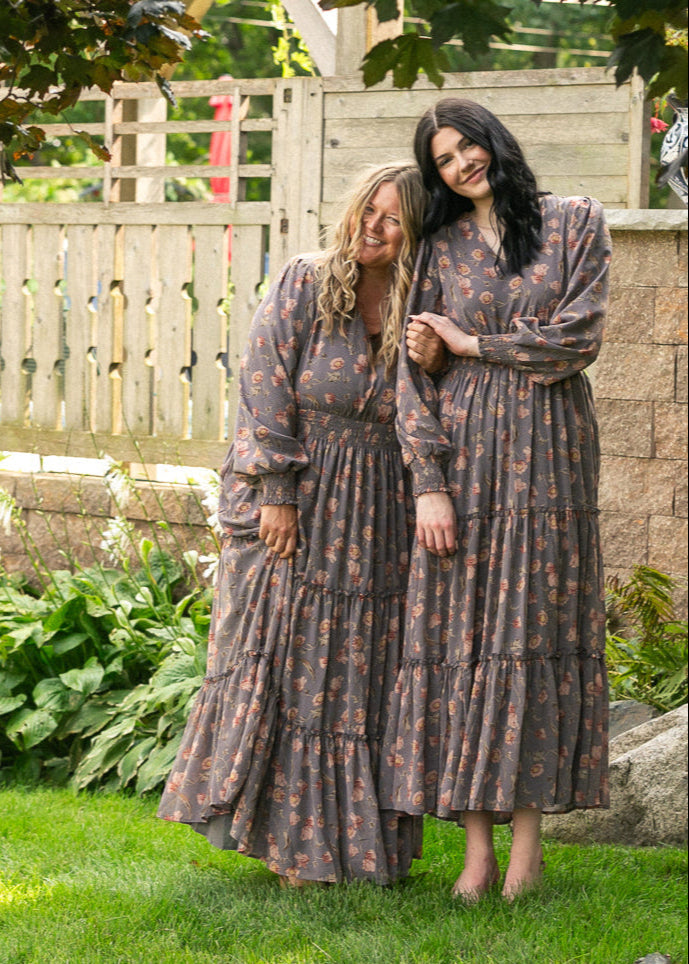 Jacey V-neck Maxi Dress