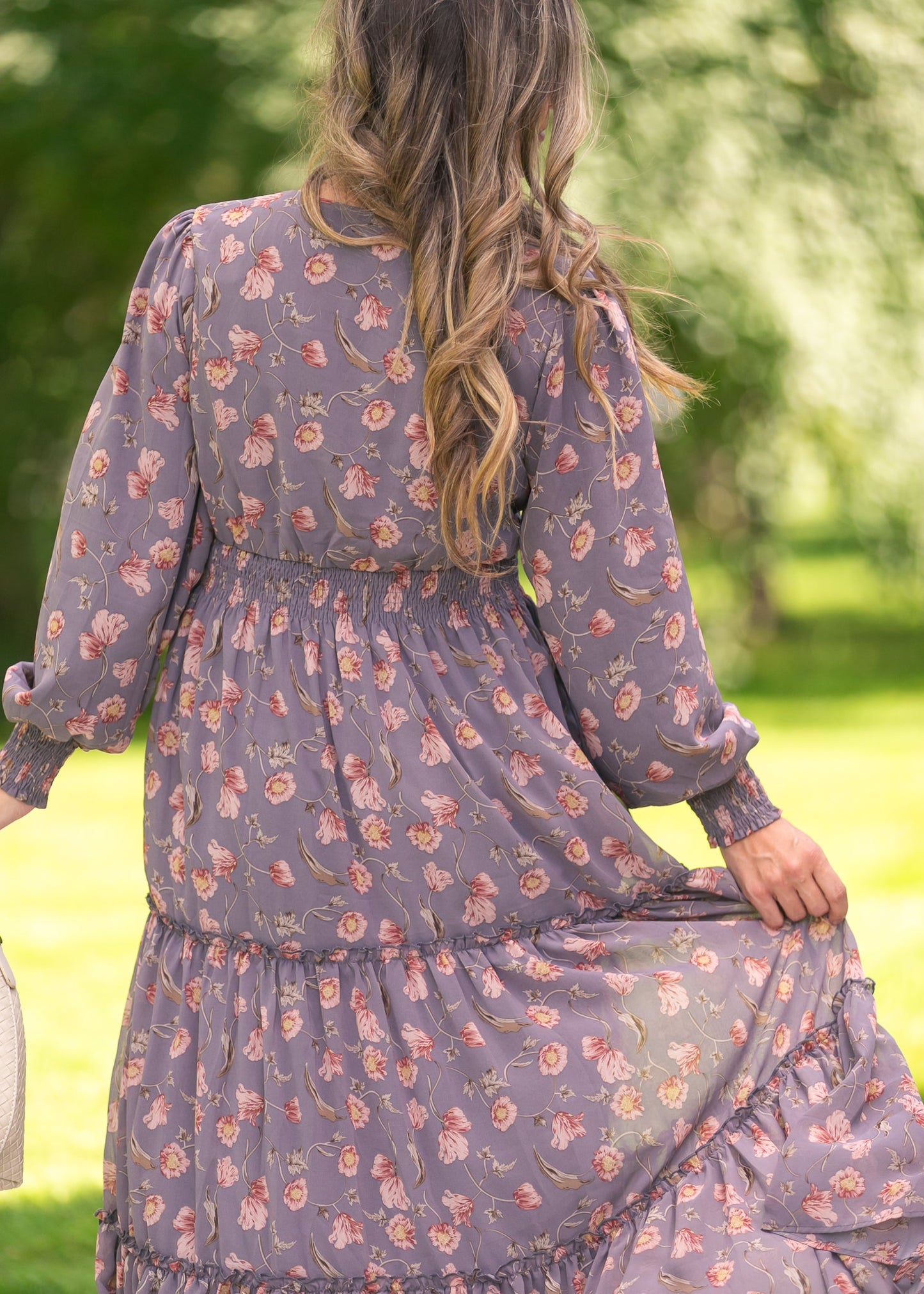 Jacey V-neck Maxi Dress