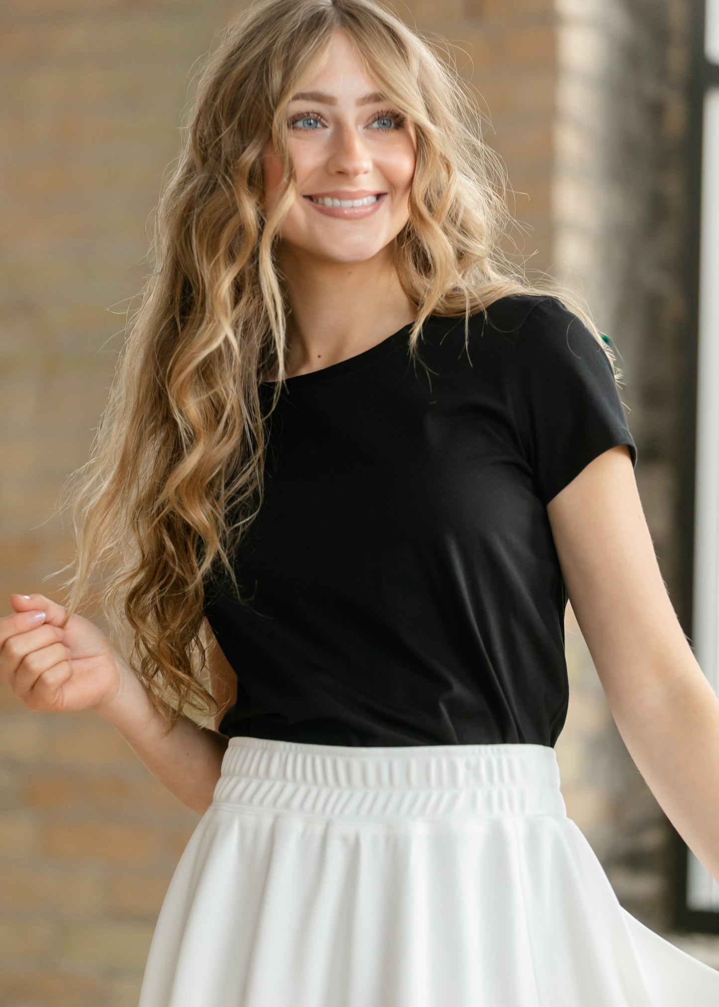 Jada White Athletic Tennis Skirt