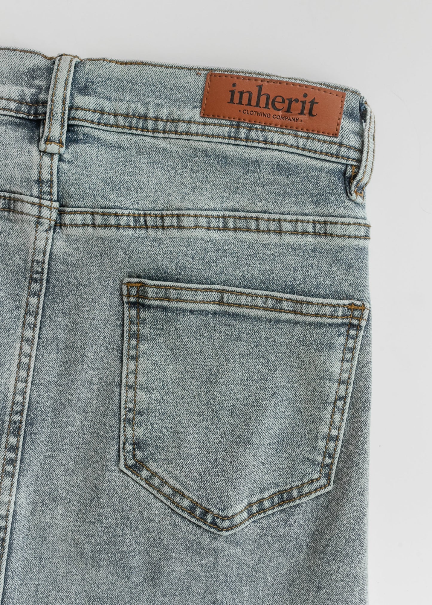 Jessa A-line Denim Maxi Skirt
