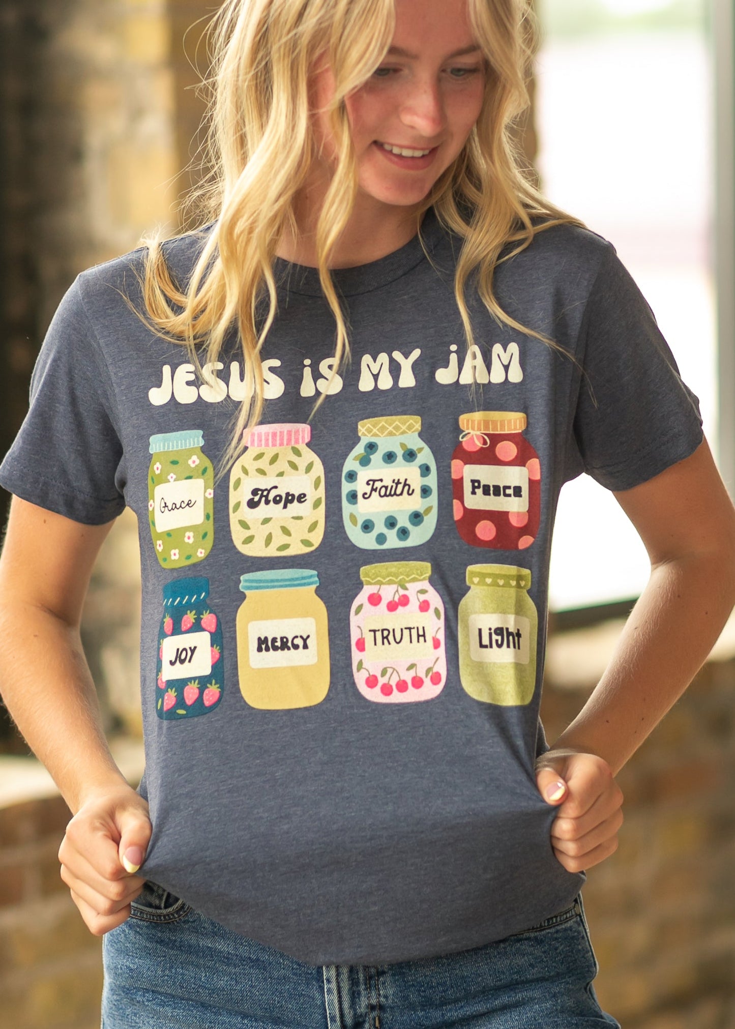Jesus is my Jam Graphic Tee - FINAL SALE