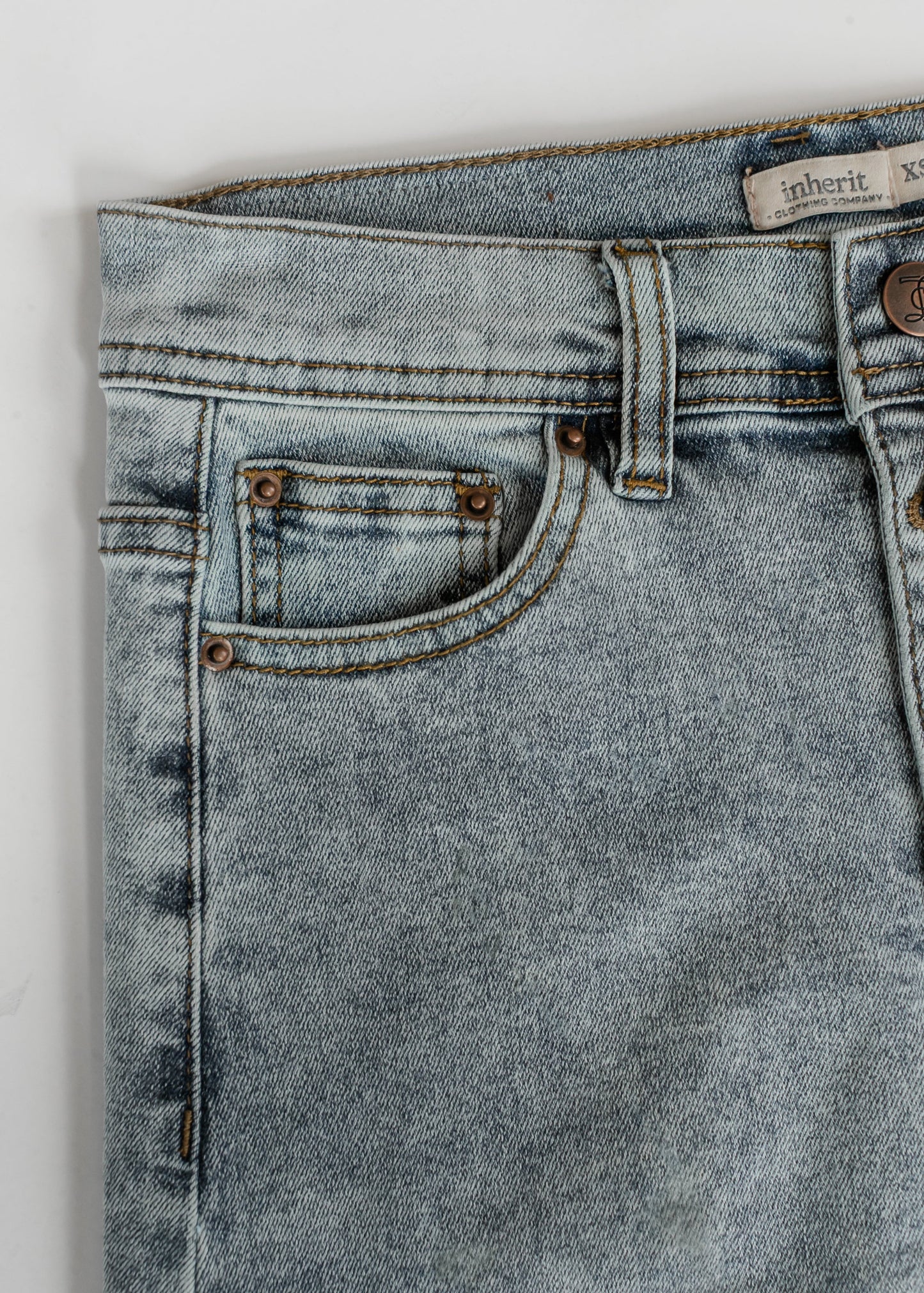 Josie A-line Denim Midi Skirt