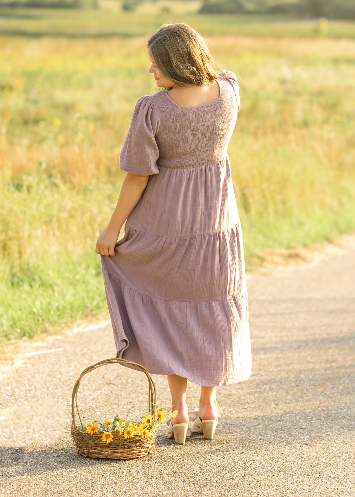 Kayleen Gauze Maxi Dress - FINAL SALE