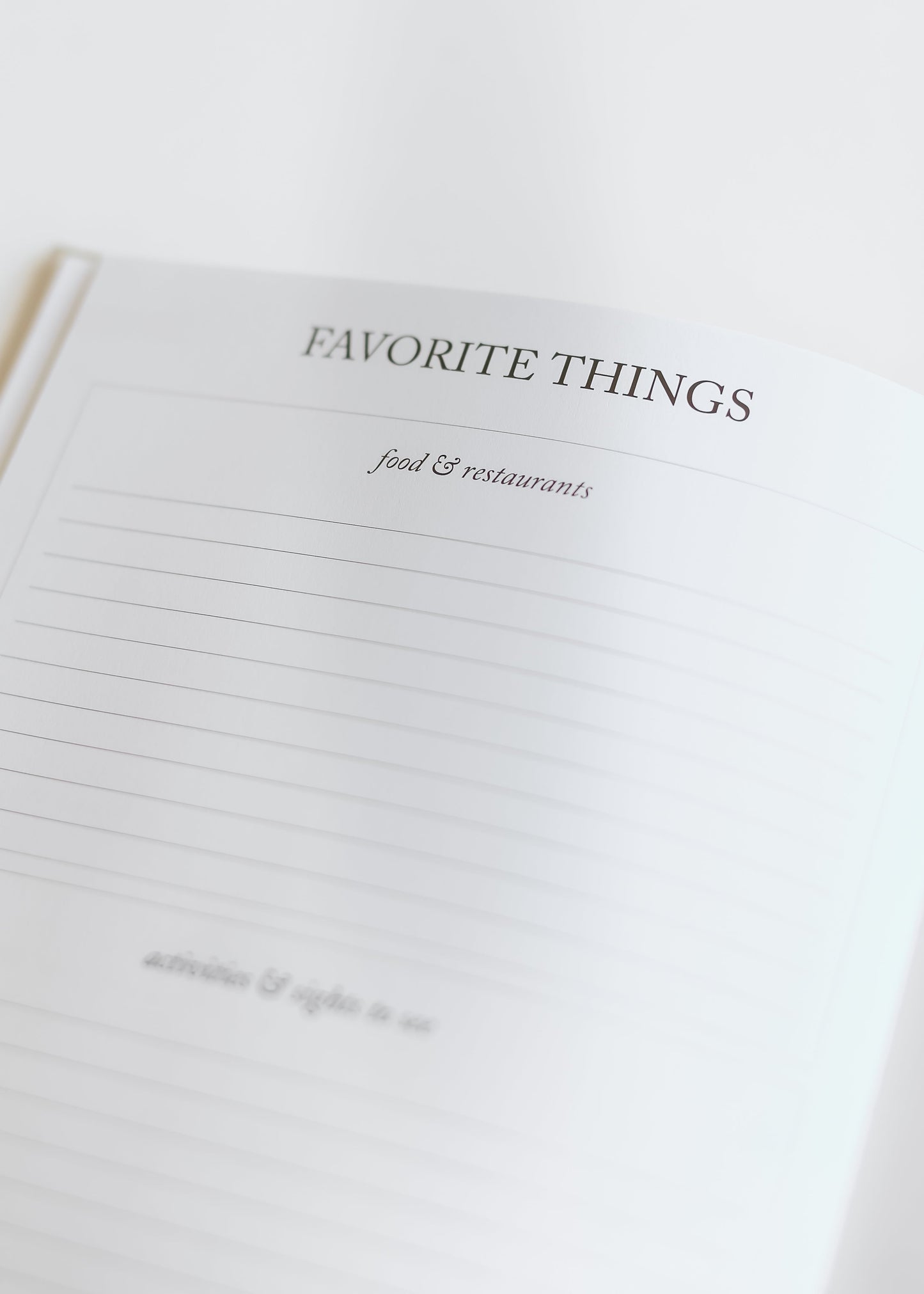 Keepsake Adventure Travel Journal