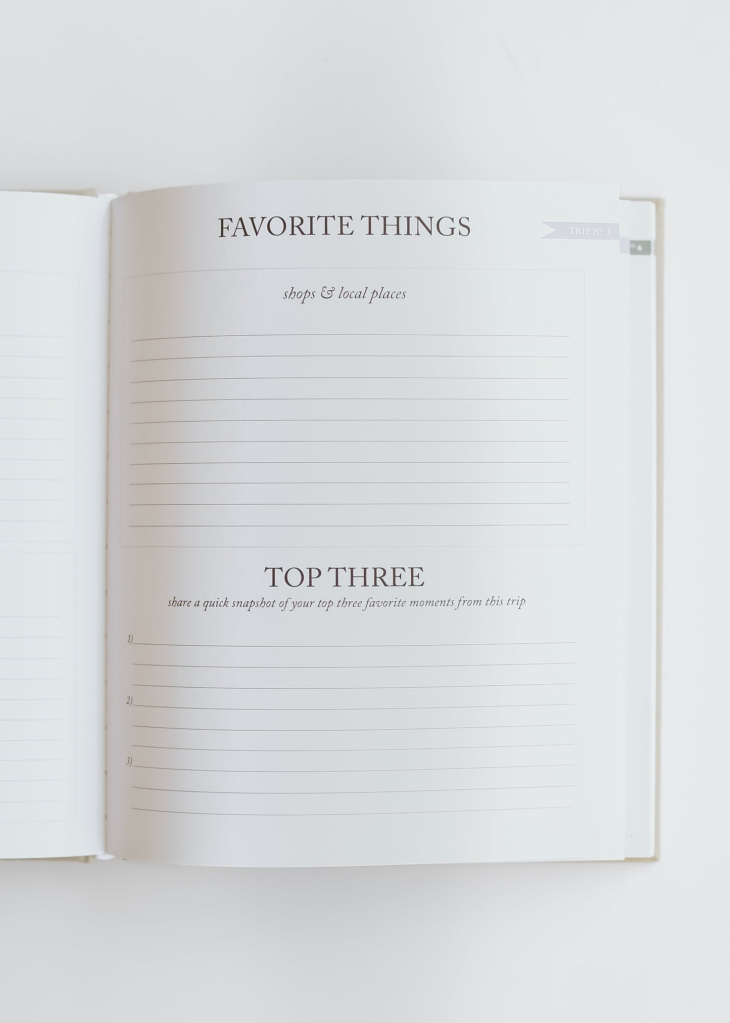 Keepsake Adventure Travel Journal
