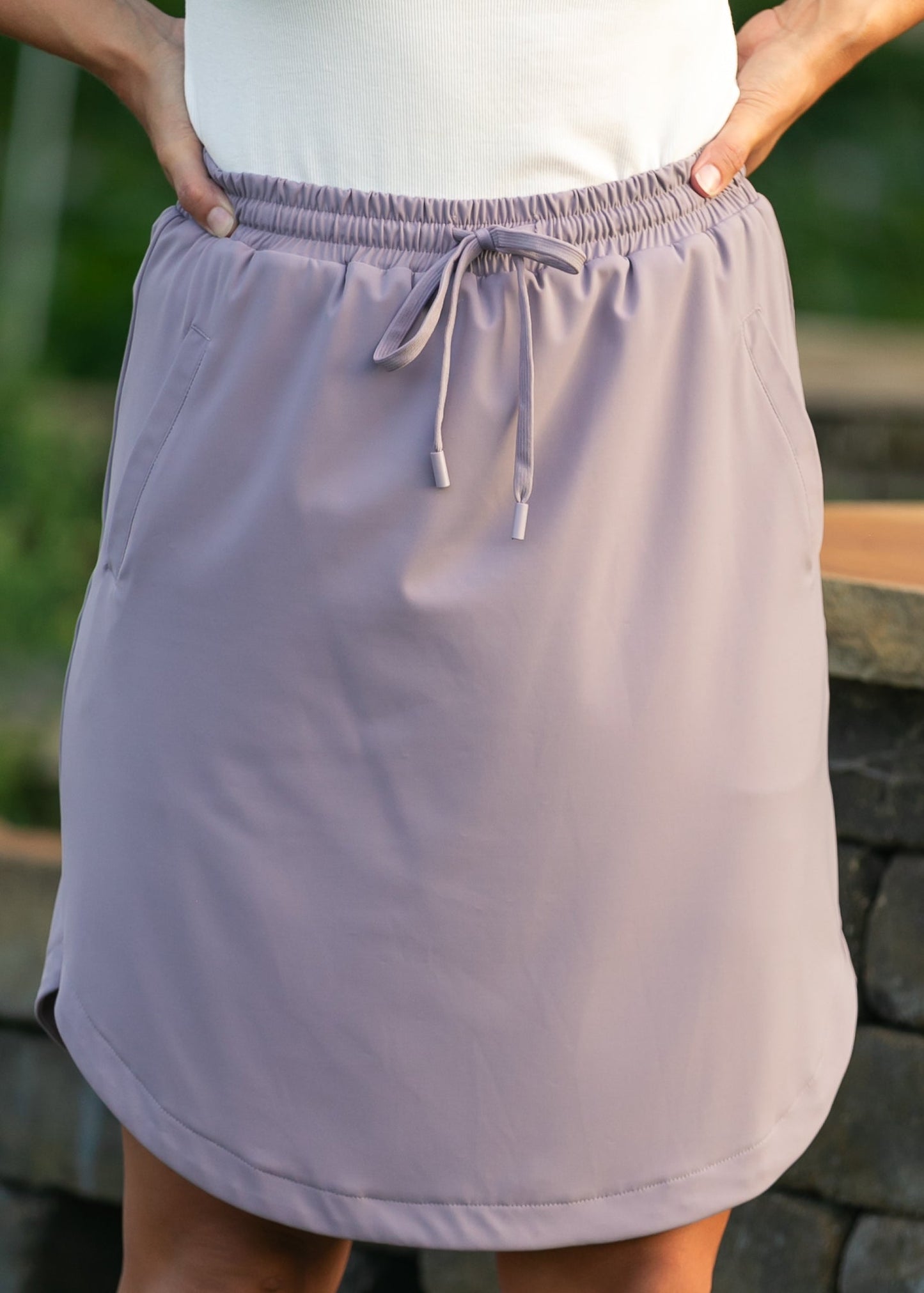 Kenedi Lilac Athletic Sport Skirt