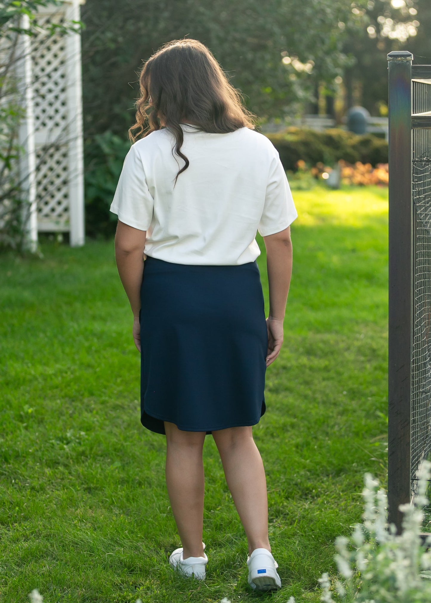 Kenedi Navy Athletic Sport Skirt