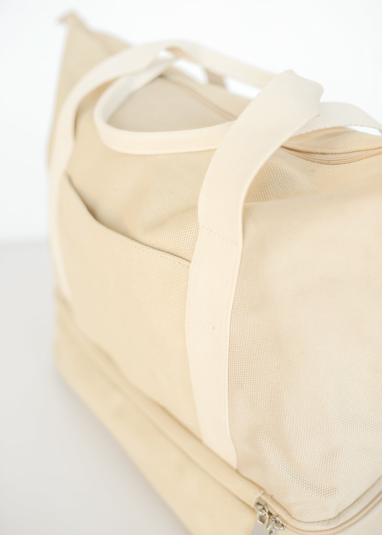 Khaki Weekender Tote Bag - FINAL SALE