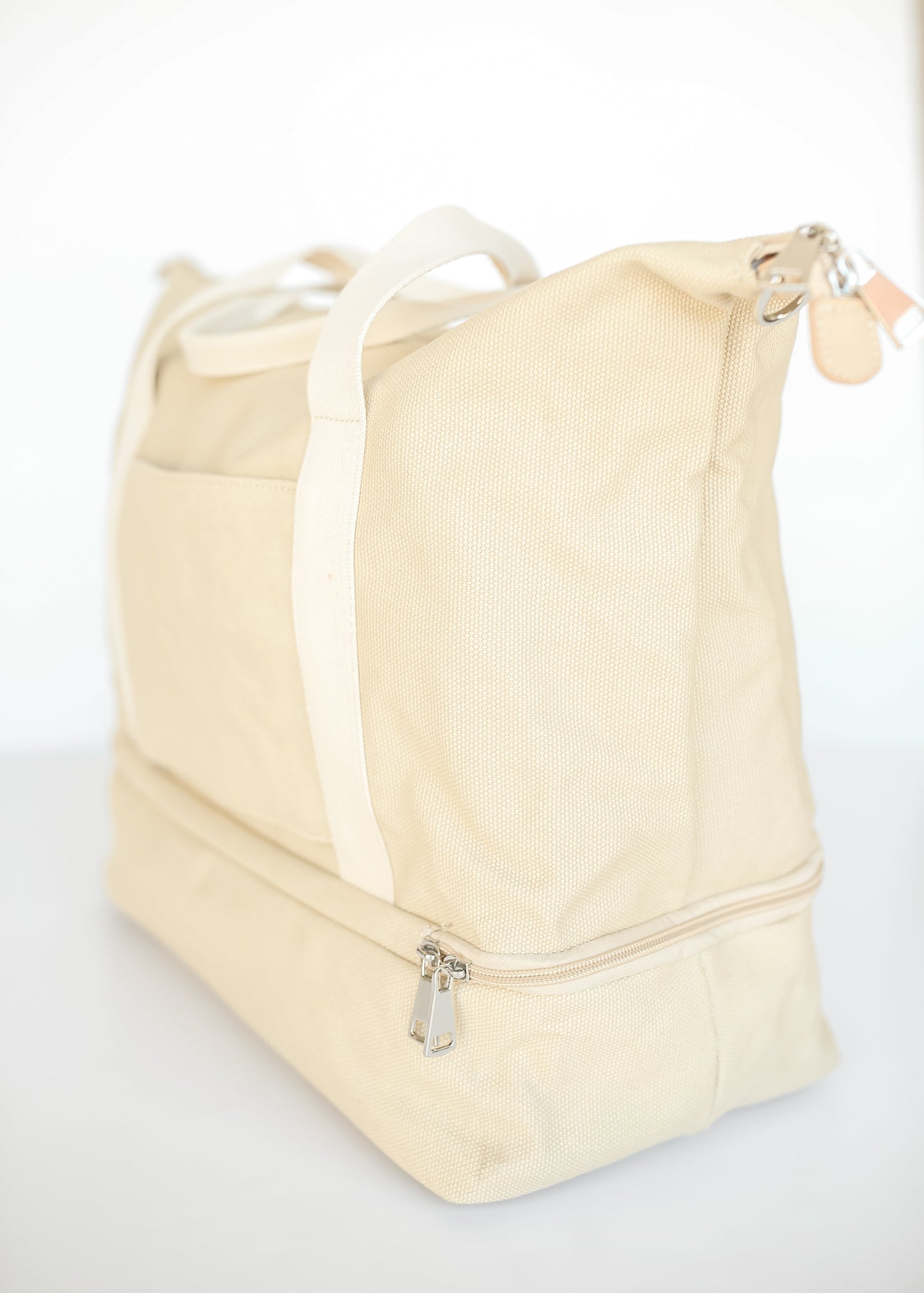 Khaki Weekender Tote Bag - FINAL SALE