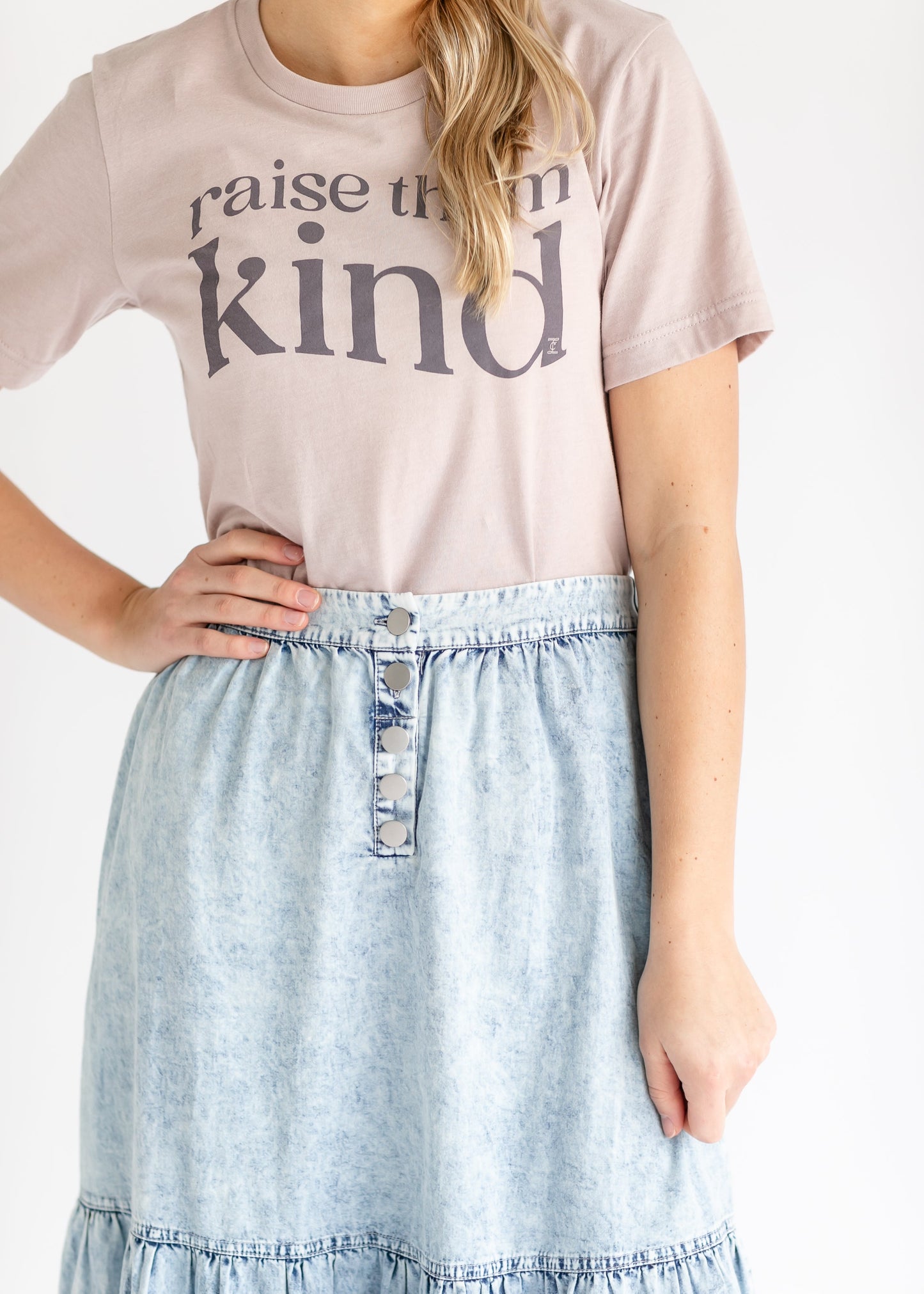 Khloe Chambray Maxi Skirt - FINAL SALE
