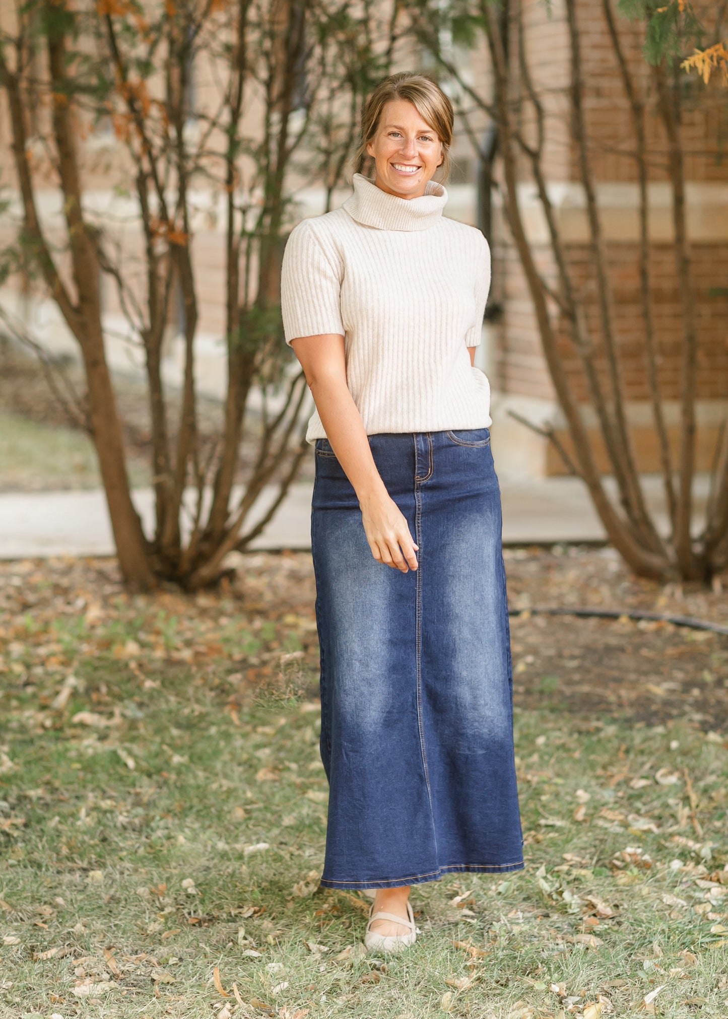 Kinley Turtleneck Short Sleeve Sweater - FINAL SALE