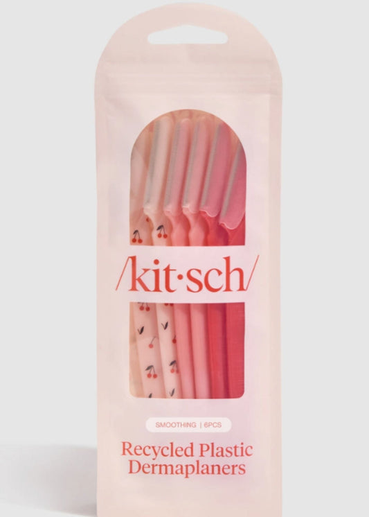 Kitsch™ Assorted Recycled Dermaplaners 6 pc
