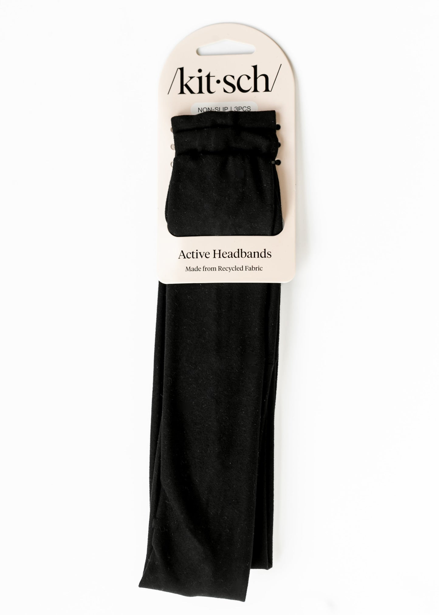 Kitsch™ Recycled Fabric Active Headbands 3pc Set