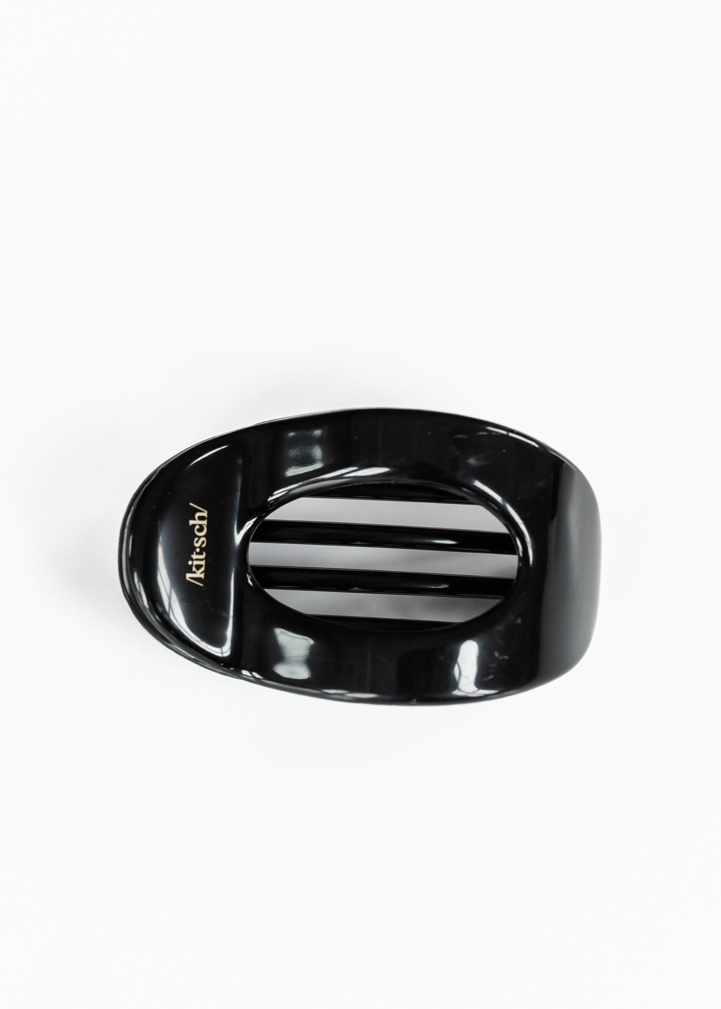 Kitsch™ Black Recycled Plastic Flat Cloud Clip
