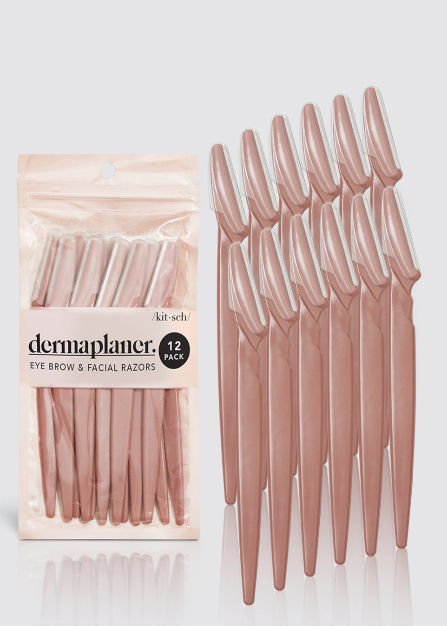 Kitsch™ Eco-Friendly Dermaplaner 12pc