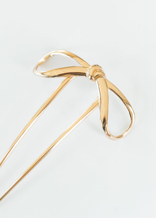 Kitsch™ Mini Metal Bow French Hair Pin