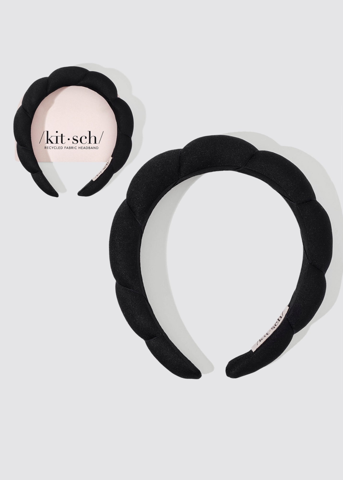 Kitsch™ Recycled Fabric Puffy Headband