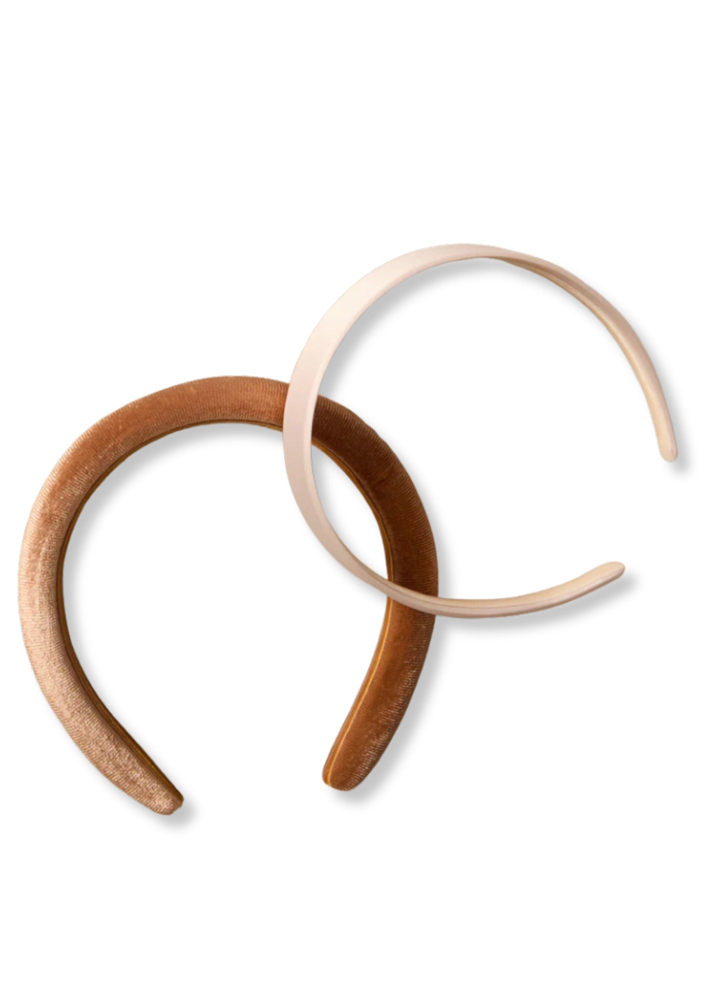Kitsch™ Recycled Fabric Satin & Velvet Headbands 2 pc