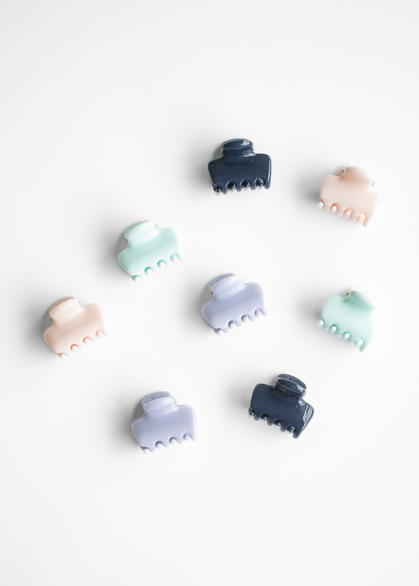 KITSCH™ Recycled Plastic Mini Cloud Clips 8pc Set